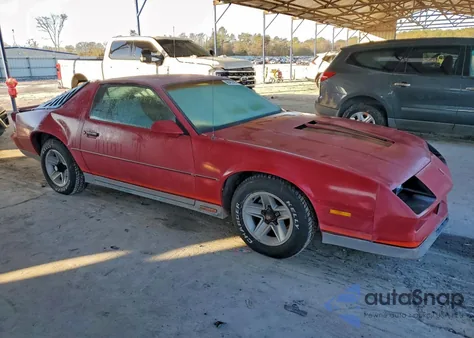 1982 Chevrolet Camaro from USA, damaged, VIN 1G1AP8777CL128717